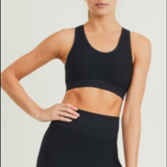 Jacquard seamless leggings worn once - Picture 3 of 5